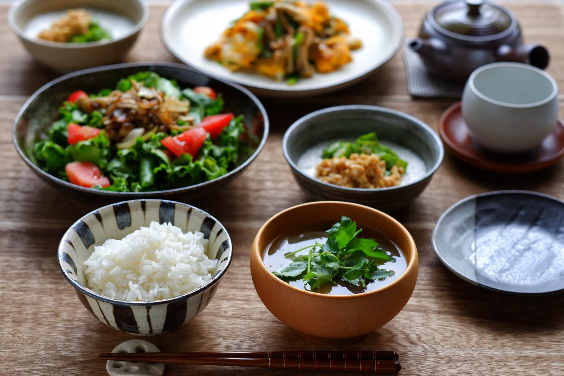 朝ごはん　和食